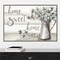 Farmhouse Cotton Home Sweet Home by Tre Sorelle Studios Canvas Wall Art Print Framed